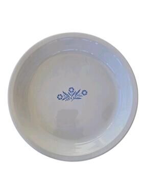 Vintage corning ware blue cornflower 9 X 1 1/4 Inch Pie Dish P-309 Made in USA